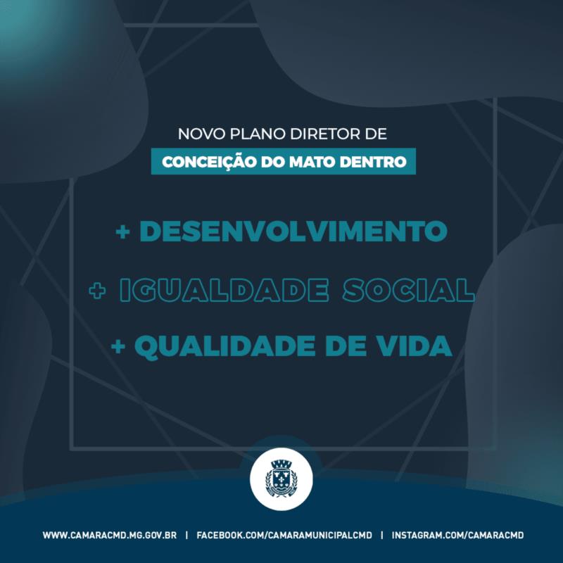 Novo Plano Diretor de Conceição do Mato Dentro