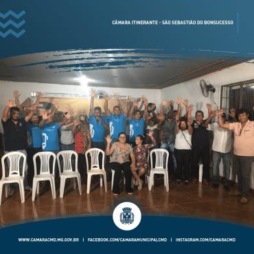 CÂMARA ITINERANTE EM SÃO SEBASTIÃO DO BONSUCESSO