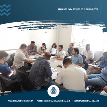 MAIS UMA REUNIÃO PARA ESTUDO DA REUNIÃO DO PLANO DIRETOR DO MUNICIPIO