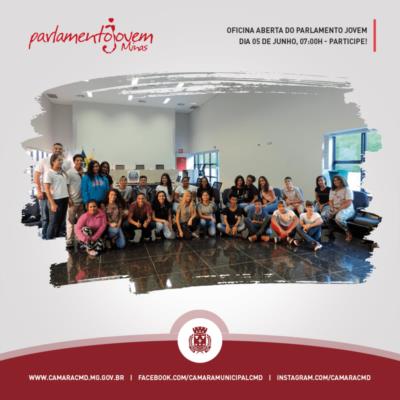 Oficina aberta do Parlamento Jovem – 05/06