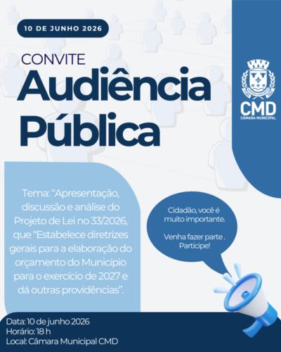 AUDIÊNCIA PÚBLICA