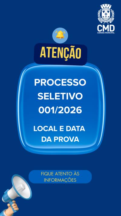 Processo Seletivo Simplificado 001/2026