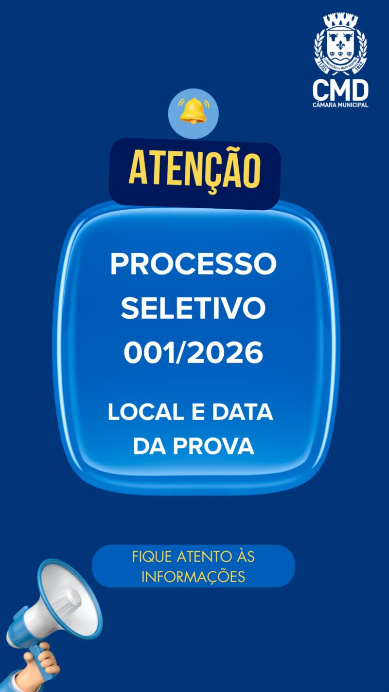 Processo Seletivo Simplificado 001/2026